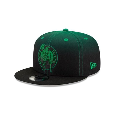 Green Boston Celtics Hat - New Era NBA Back Half 9FIFTY Snapback Caps USA1059378